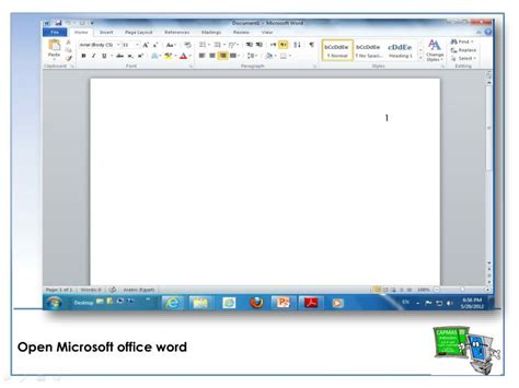 Ppt Open Microsoft Office Word Powerpoint Presentation Free Download