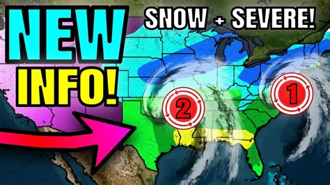 Big Upcoming Winter Storms Likely Impacts From Snow To Severe Onw