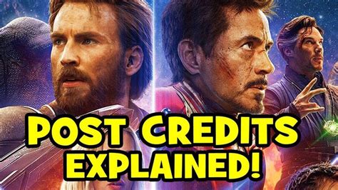 Avengers Infinity War Post Credits Scene Explained Easter Eggs