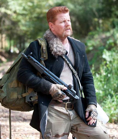 The Walking Dead Abraham Ford Fur Collar Jacket Celebs Outfits