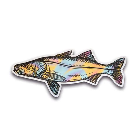 Giant Snook Sticker Pack Jm Fish Co