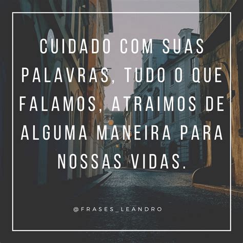 Frases Cuidado Com As Palavras