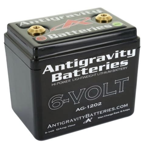 Antigravity Battery Ag1202 6 Volt Lithium Ion Battery