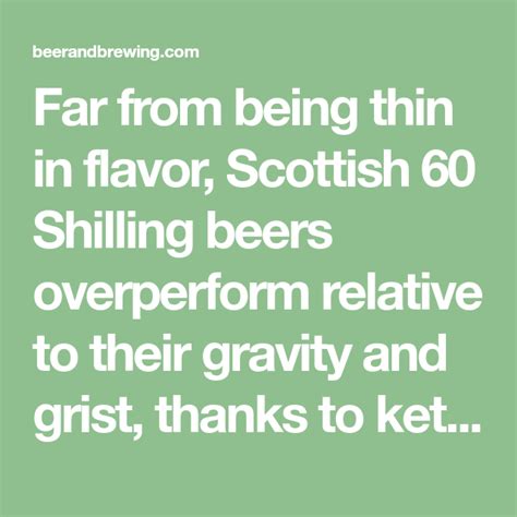Make Your Best Scottish Light Ale 60 Scottish Brewing Recipes Malts