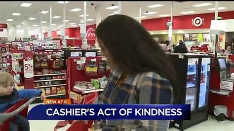 Target Cashiers Helps Old Lady Video Dailymotion