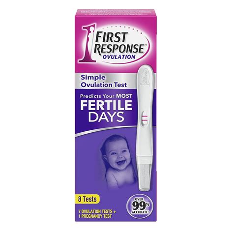First Response Ovulation Test 7 Test Kit Plus 1 Pregnancy