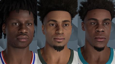 Nba 2k21 New Face Scans In Patch Update 5 Ps5 And Xbox Series X