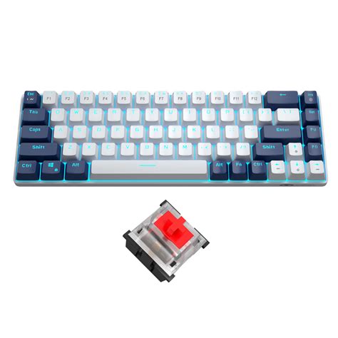 Buy 60 Percent Mechanical Keyboardcompact 68 Keys Anti Ghosting With