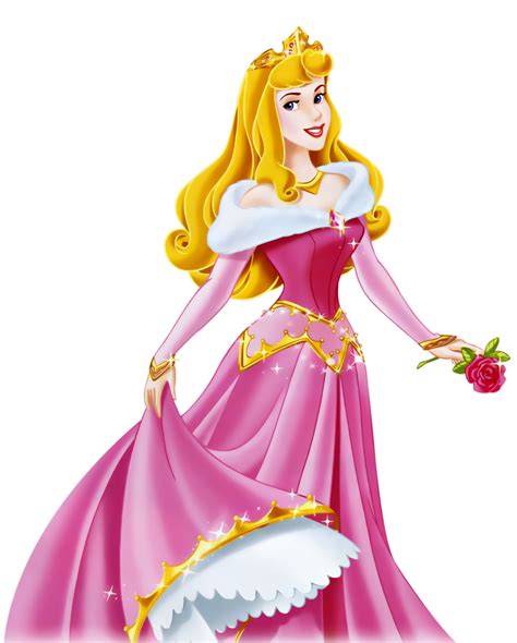 Принцесса Аврора с розой Спящая Красавица