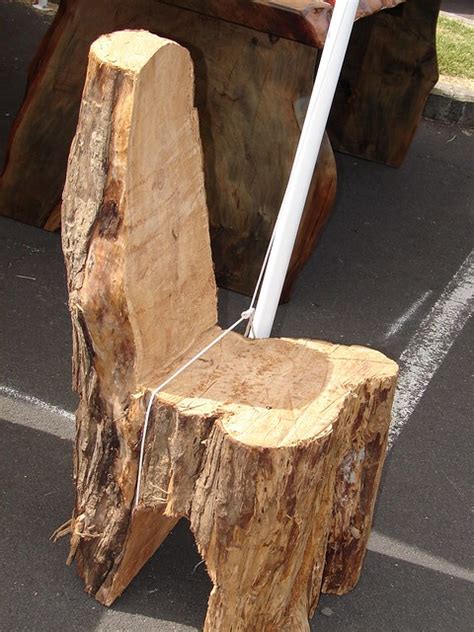 Tree Stump Chair Very Rough Just To Show What It Looks