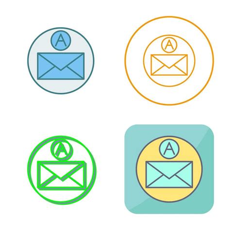 Email Vector Icon 34683534 Vector Art At Vecteezy