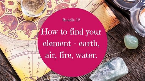 Find Your Element Earth Air Fire Or Water The Magical Mojo