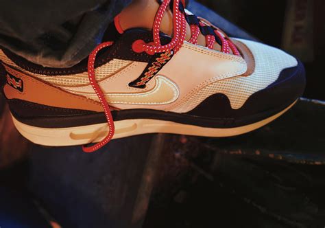 Travis Scotts Nike Air Max 1 Collab Appears In “baroque Brown” Shoribot