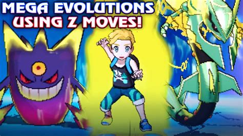All Mega Evolutions Using Z Moves In Pokémon Sun And Moon All Mega