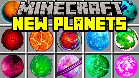 Minecraft New Planets Mod Build To Travel To New Minecraft Planets