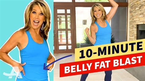 10 Minute Belly Fat Blast Workout With Denise Austin Youtube Denise Austin Denise Austin