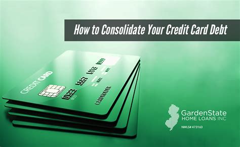 What is credit card consolidation? Credit Archives - Garden State Home Loans