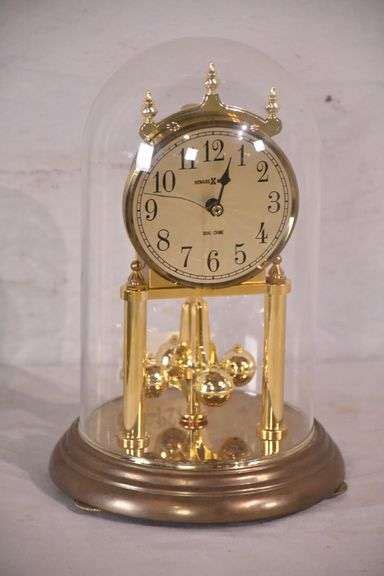 Howard Miller Dual Chime Battery Operated Anniversary Clock 9829 013