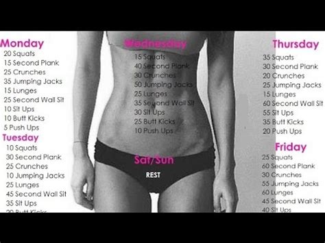 Just want to see the 3 day split. 10 Week No Gym Home Workout Plan - YouTube