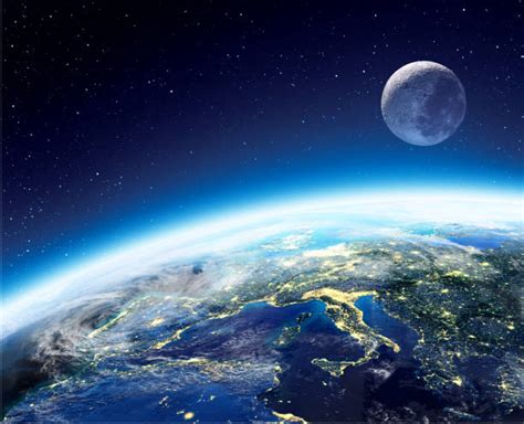 Earth And Moon Stock Photos Pictures And Royalty Free Images Istock