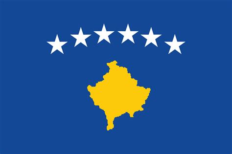 Kosovo Flag Icon Country Flags
