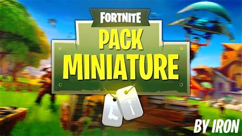 Le Meilleur Pack Miniature Fortnite Au Monde Youtube