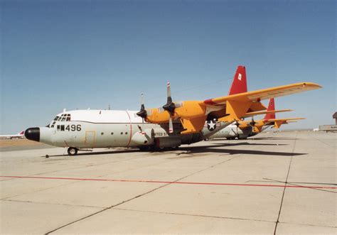 Kmhv0012 Lockheed Dc 130a Hercules 570496 Avtel Flight Test Mojave