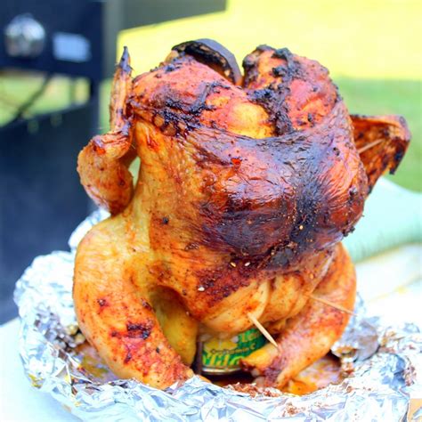 52 Ways To Cook Sexy Beer Can Chicken Grilled Lemon Crispy Delight