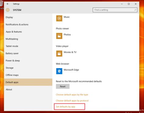 How To Set Your Default Apps In Windows 10