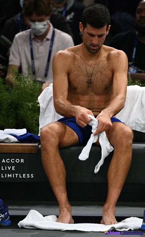 Nude Naked Shirtless Novak Djokovic
