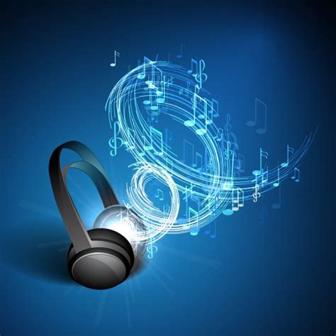 Headphones And Music Notes Stock Vector Image By ©ponomarenko 81034248