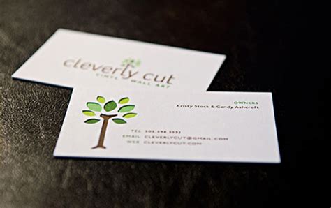 Custom die cut business cards. Cool Business Card - Cleverly Cut | CardRabbit.com