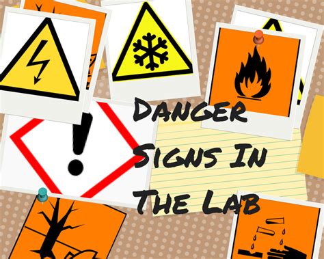 Laboratory Safety Signs Science Laboratory Safety Signs Teaching