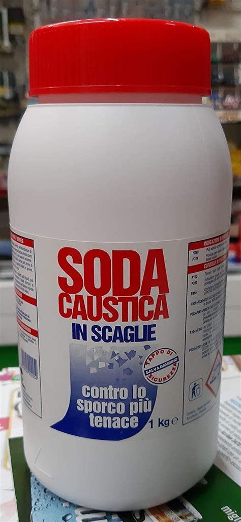 Soda Caustica In Scaglie 1 Kg Amazonit Fai Da Te