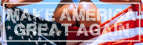 Make America Great Again Slap Sticker Faith Marone