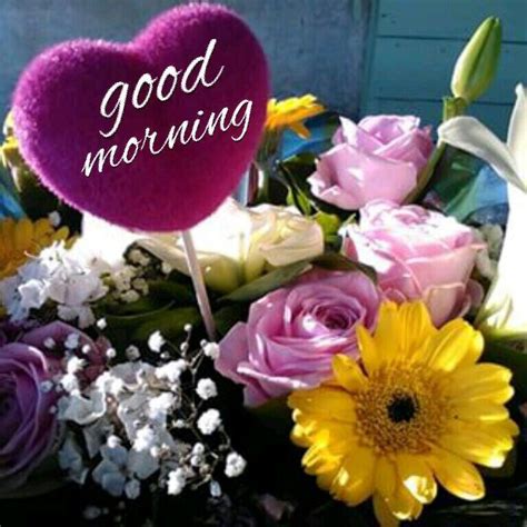 Good morning flowers pictures for whatsapp. Good Morning Heart And Flowers Pictures, Photos, and ...