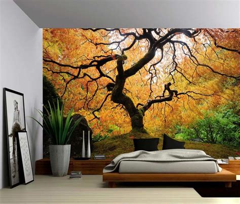 Maple Tree Large Wall Mural Self Adhesive Vinyl Wallpaper