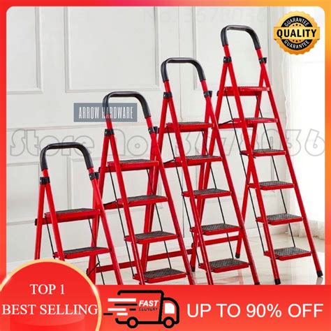 Household Aluminum Folding Step Ladder Shopee Philippines