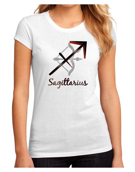 Sagittarius Symbol Juniors Petite Sublimate Tee Sagittarius Symbol