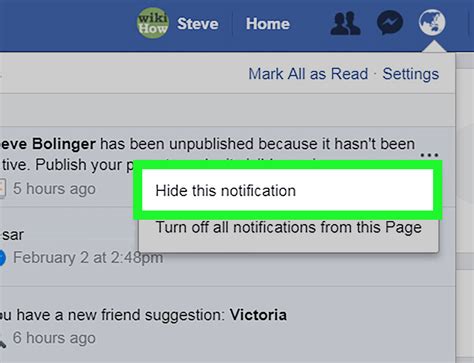Hope it will fix it for you too. 3 Ways to Clear Facebook Notifications - wikiHow