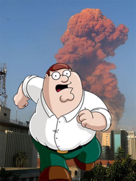 Beirut Explosion Peter Griffin Blank Template Imgflip