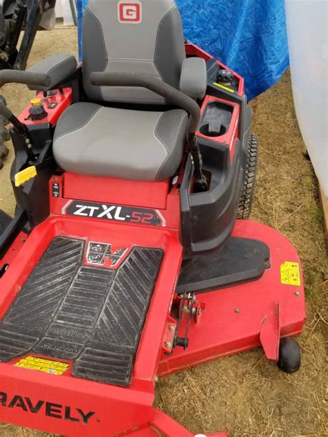 2016 Gravely Zt Xl 52 Zero Turn Lawn Mower Ronmowers