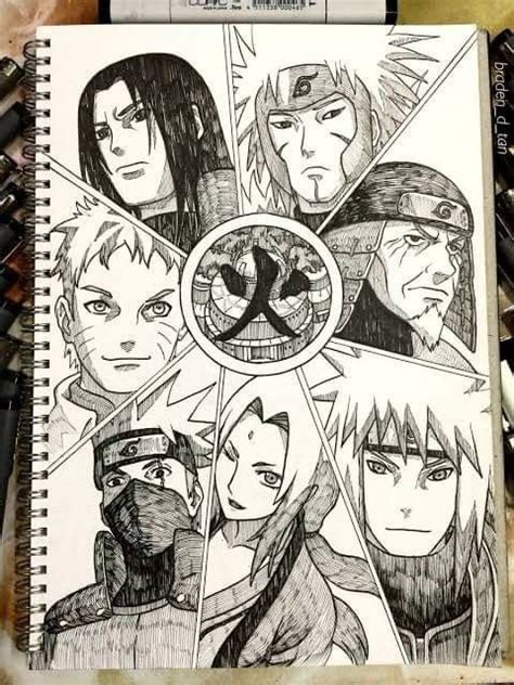 Naruto Drawings Easy Naruto Sketch Drawing Anime Drawing Styles