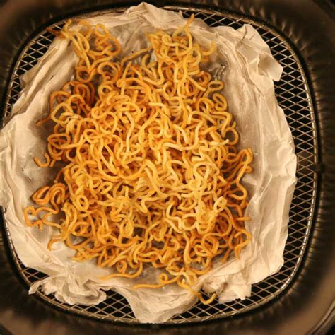 Main Chinese Fried Noodles In An Airfryer
