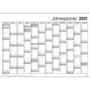 Kalender august 2022 zum ausdrucken. XXL Wandkalender Wandplaner Jahresplaner Kalender 2021 DIN A1 GEFALTET Grau Büro | eBay