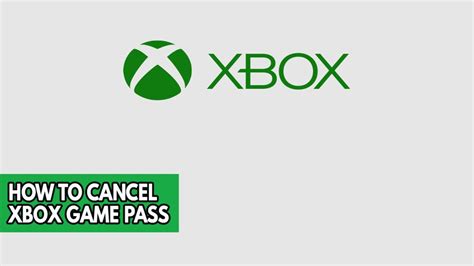 How To Cancel Xbox Game Pass