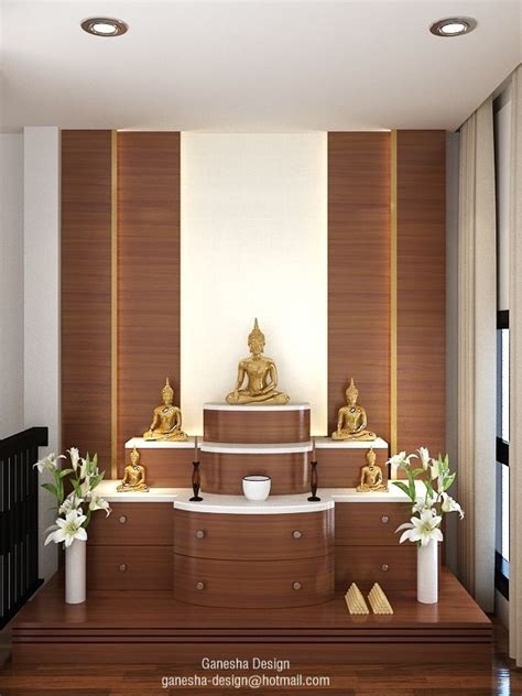 The altar should be placed in a separate room or space facing the east or west. https://www.facebook.com/GaneshaDesign.Interior/photos/a ...