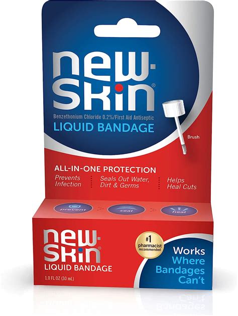 New Skin Liquid Bandage Waterproof For Scrapes And Minor