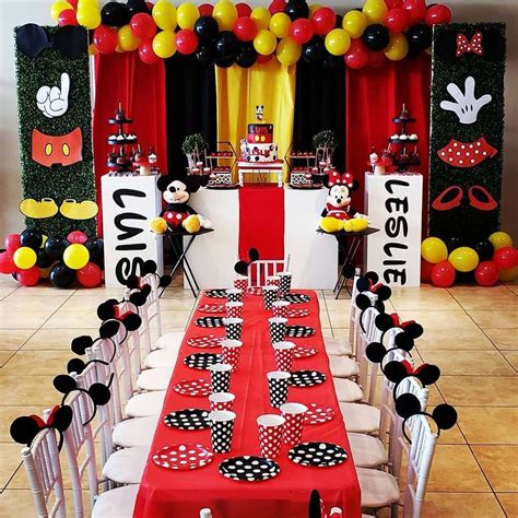 Mickey Mouse Minnie Mouse Birthday Party Ideas Photo 1 Of 15 Artofit