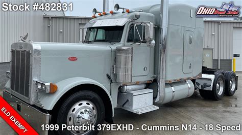 1999 Peterbilt 379exhd 482831 Sold Youtube